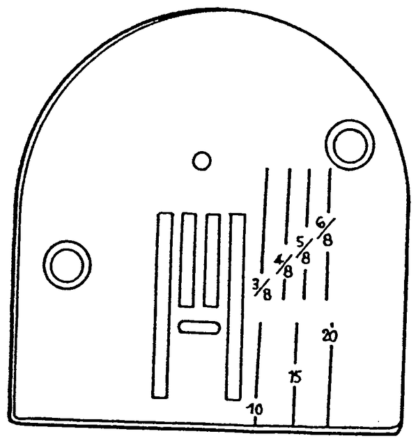 Stichplatte für New Home u. a. – NZ793FA