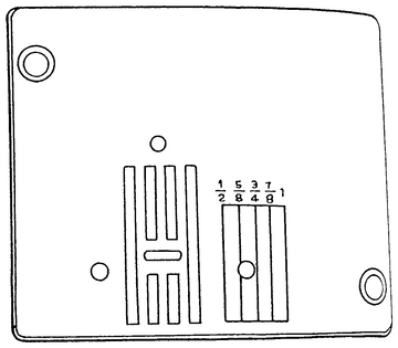 Stichplatte für Nelco u. a. – NZFA660LG