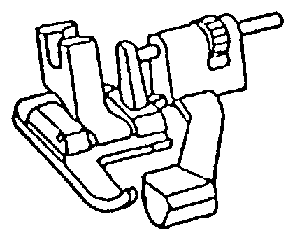 Paillettenfuß, Snap-On – P60104