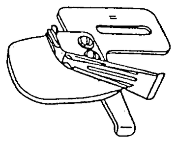 Doppelfalz-Einfassapparat, Low Shank – P60508