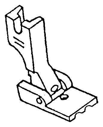 Doppelpaspelfuß, Snap-On – P6069J