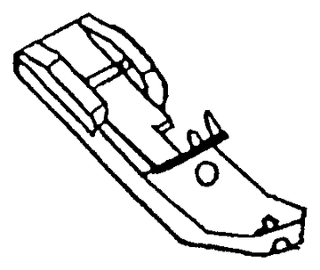 Paspelfuß für Babylock – P60951