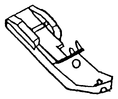 Paspelfuß für Babylock – P60951