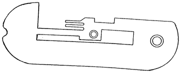 Rollsaumstichplatte für Babylock – SG-W11-01A