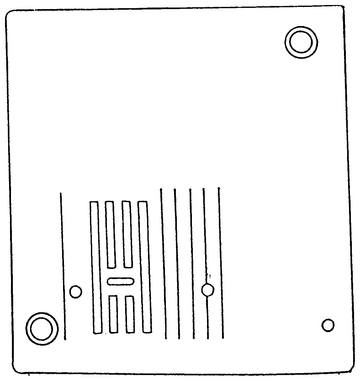 Stichplatte für Brother – X54373051