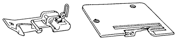 Rollsaum-Set (Fuß und Stichplatte) für Viking – X75475-001