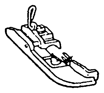 Overlockfuß für Brother – X75558-001