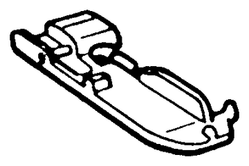 Overlockfuß für Brother – X76606-001